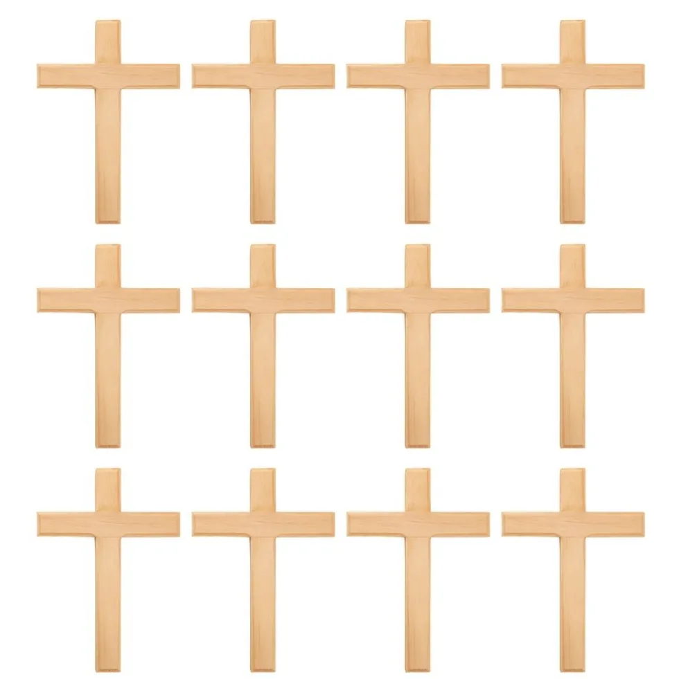 Colorations® Faith Based Floral Cross Craft Kit - Makes 12 Crafts