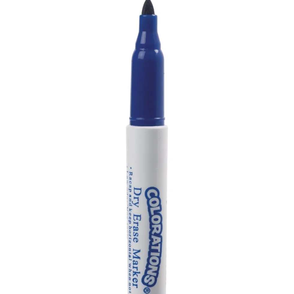 Colorations® Fine-Tip Dry Erase Marker - Set of 8