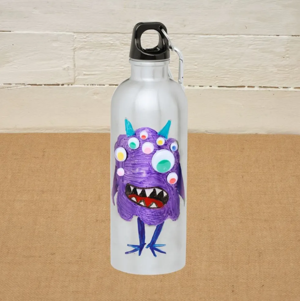 Colorations® Fun Monster Hydration Bottle Craft Kit