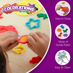 Colorations® Geo Shapes Dough Cutters - Set of 9