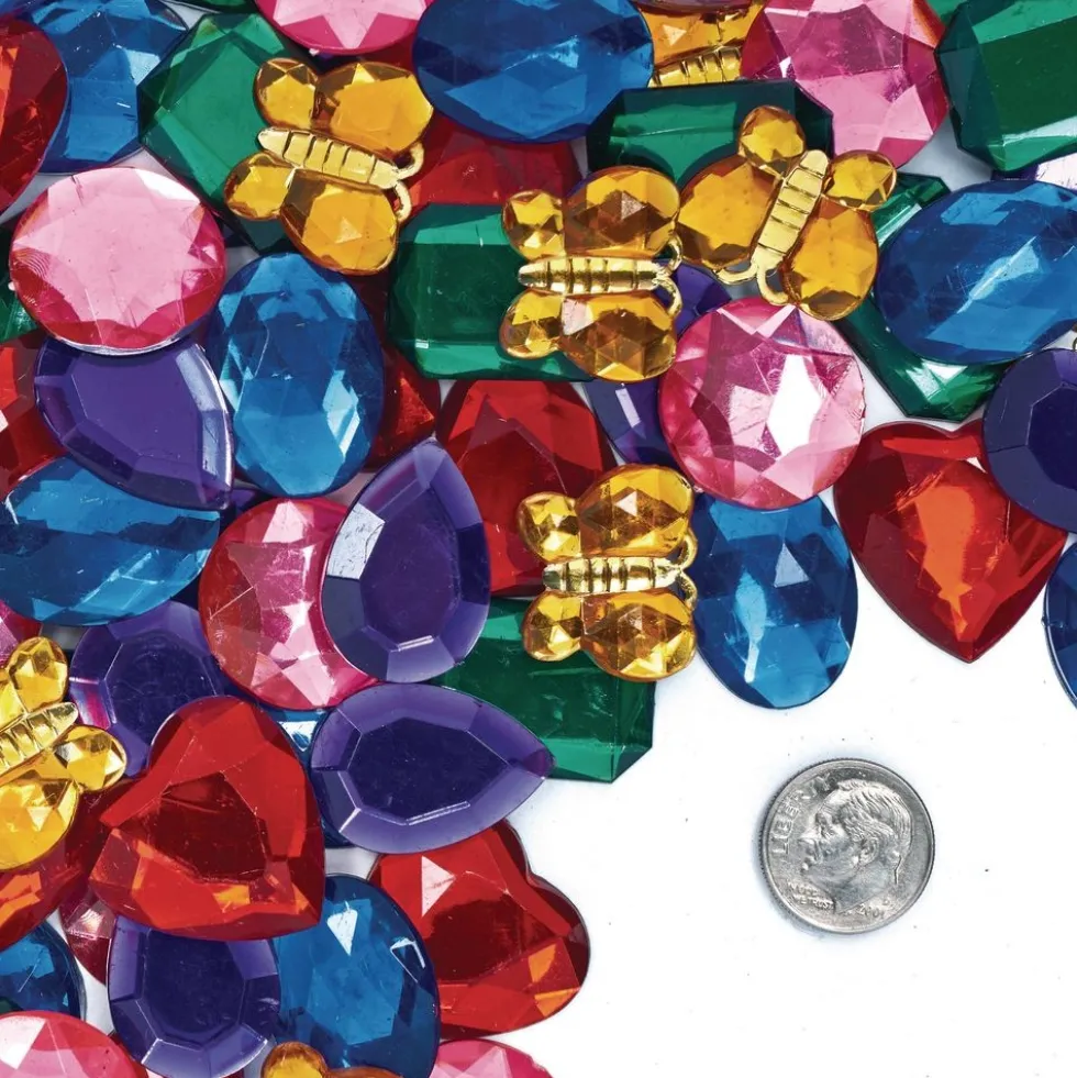 Colorations® Giant Glittering Rhinestones - 1 lb.