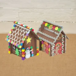 Colorations® Gingerbread House Craft Kit - Makes 6 Crafts