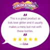 Colorations® Glitter Glue - Set of 6