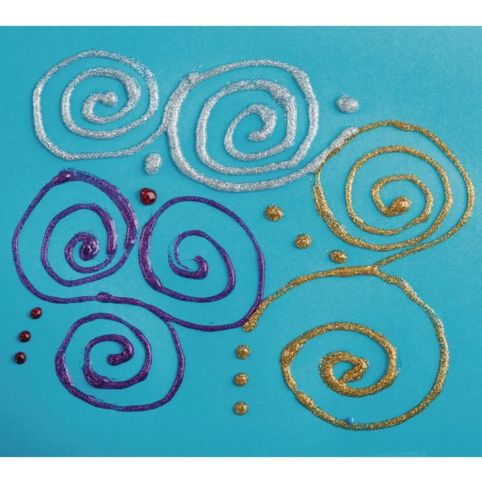 Colorations® Glitter Glue - Set of 6