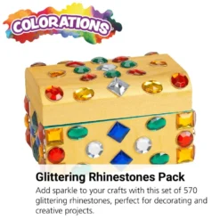 Colorations® Glittering Rhinestones - 570 Pieces