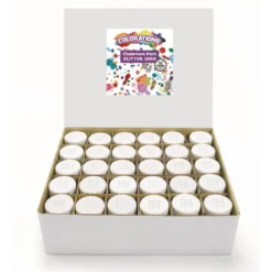 Colorations® Glitter Jars Classroom Pack - Set of 30