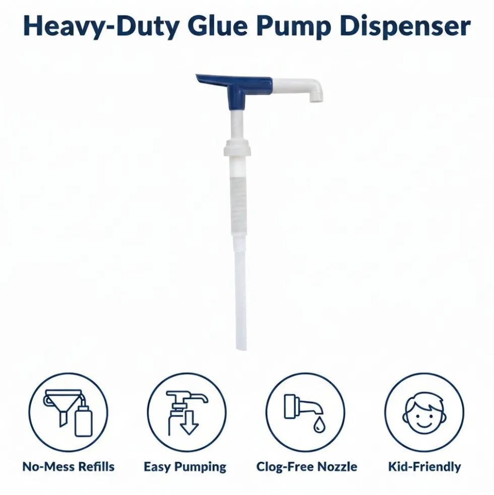 Colorations® Heavy-Duty Glue Pump Dispenser Kit - Set of 3