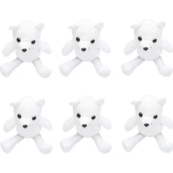 Colorations® Holiday Bear Craft Kit - Makes 6 Crafts