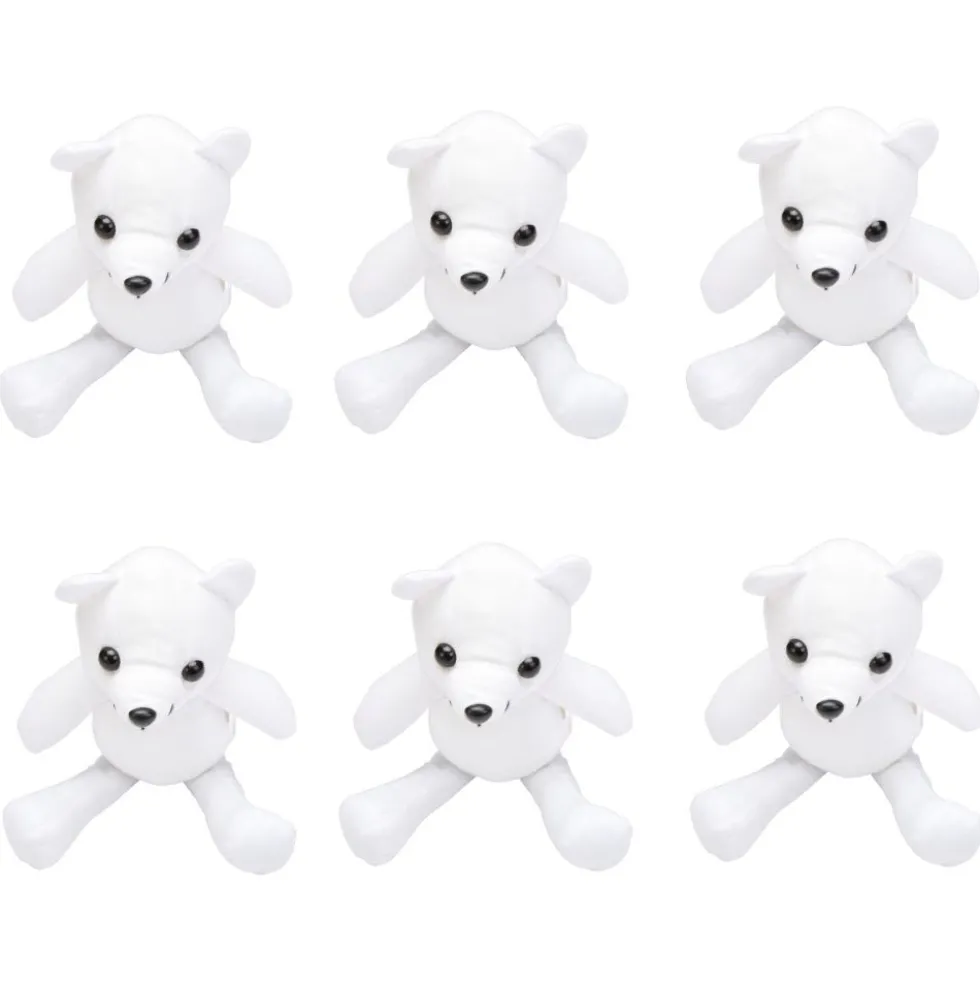 Colorations® Holiday Bear Craft Kit - Makes 6 Crafts