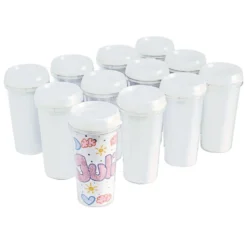 Colorations® Holiday Travel Mug Craft Kit - Makes 12 Crafts