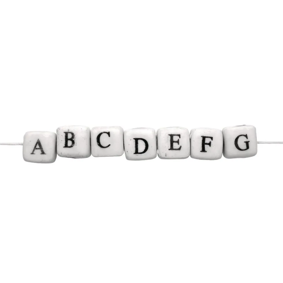 Colorations® Jumbo Alphabet Beads - 260 Pieces
