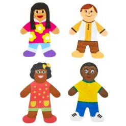 Colorations® Jumbo People Shape with Notepad - Set of 12