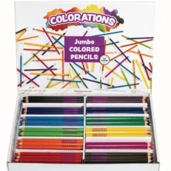 Colorations® Jumbo Size Colored Pencils Value Pack - Set of 120