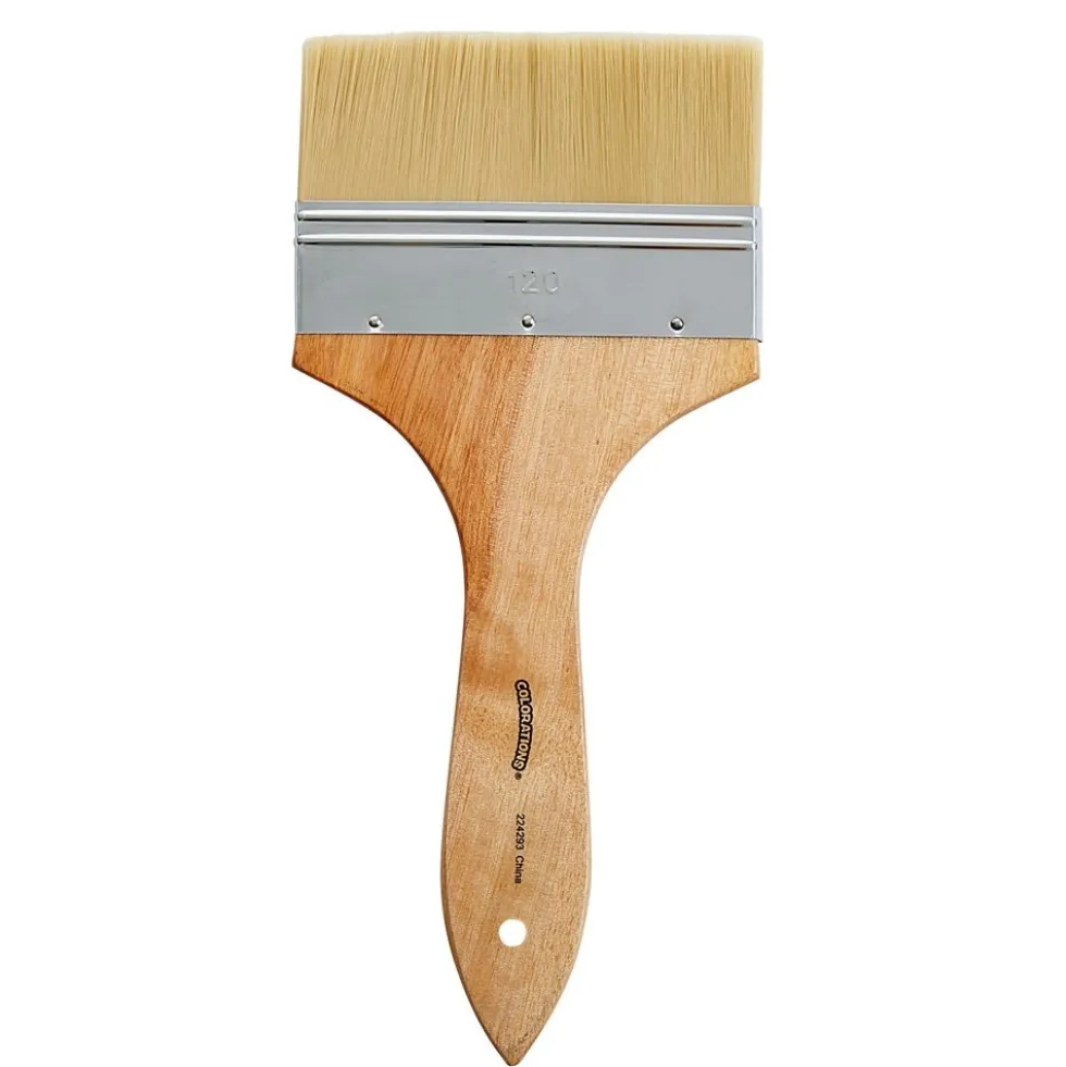 Colorations® Large Area Paint Brushes Set of 10