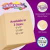 Colorations® Manila Paper, 9" x 12", made from 50lb stock, 500 Sheets