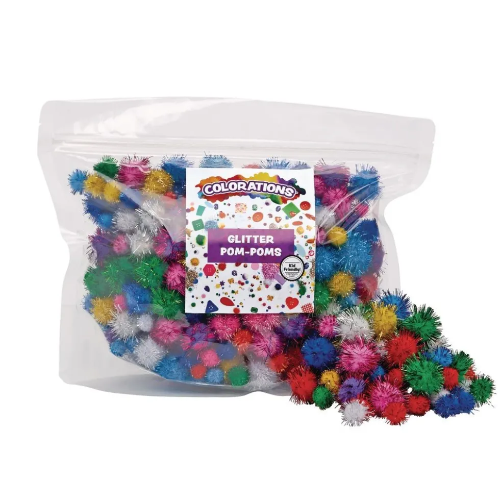 Colorations® Merry & Bright Gift Bag Craft Kits - Makes 24 Crafts