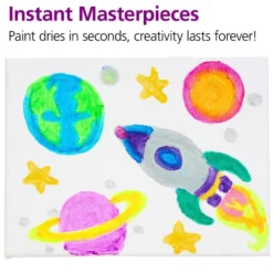 Colorations® Metallic & Neon Tempera Paint Sticks - Set of 12