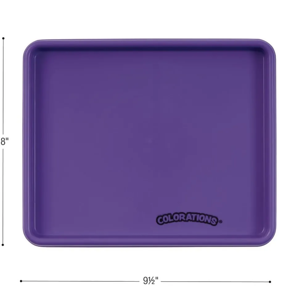 Colorations® Mini Art Trays - Set of 12