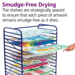 Colorations® Mobile Classroom Drying Rack
