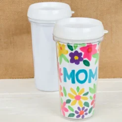 Colorations® Mother’s Day Custom Travel Mug Creations - Makes 12 Craft Kits