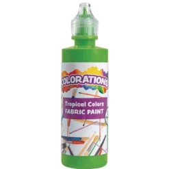 Colorations® 4 oz. Fabric Paint Tropical Colors - Set of 6