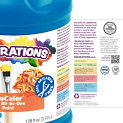 Colorations® Paraben-Free BioColor® The All-in-One Paint - Set of 11, Gallon