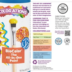Colorations® Paraben-Free BioColor® Paint- Set of 13, 16oz.