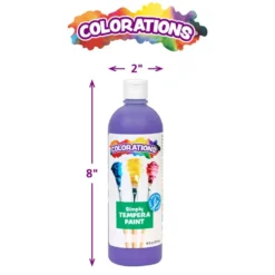 Colorations® Paraben-Free Black Simply Tempera - 16oz Black