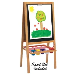 Colorations® Paraben-Free Simply Washable Tempera Paint, Rainbow Set- 6 Colors, 1/2 Gallon