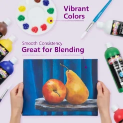 Colorations® Paraben-Free Tropical Acrylic Paint Set - 6 Colors