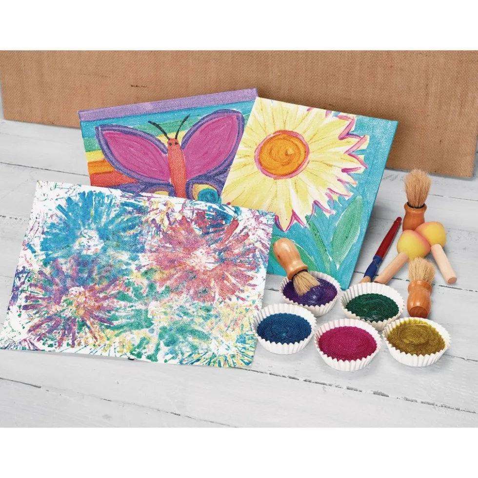 Colorations® Paraben-Free Washable Glitter Paints, Gallons - Set of 11