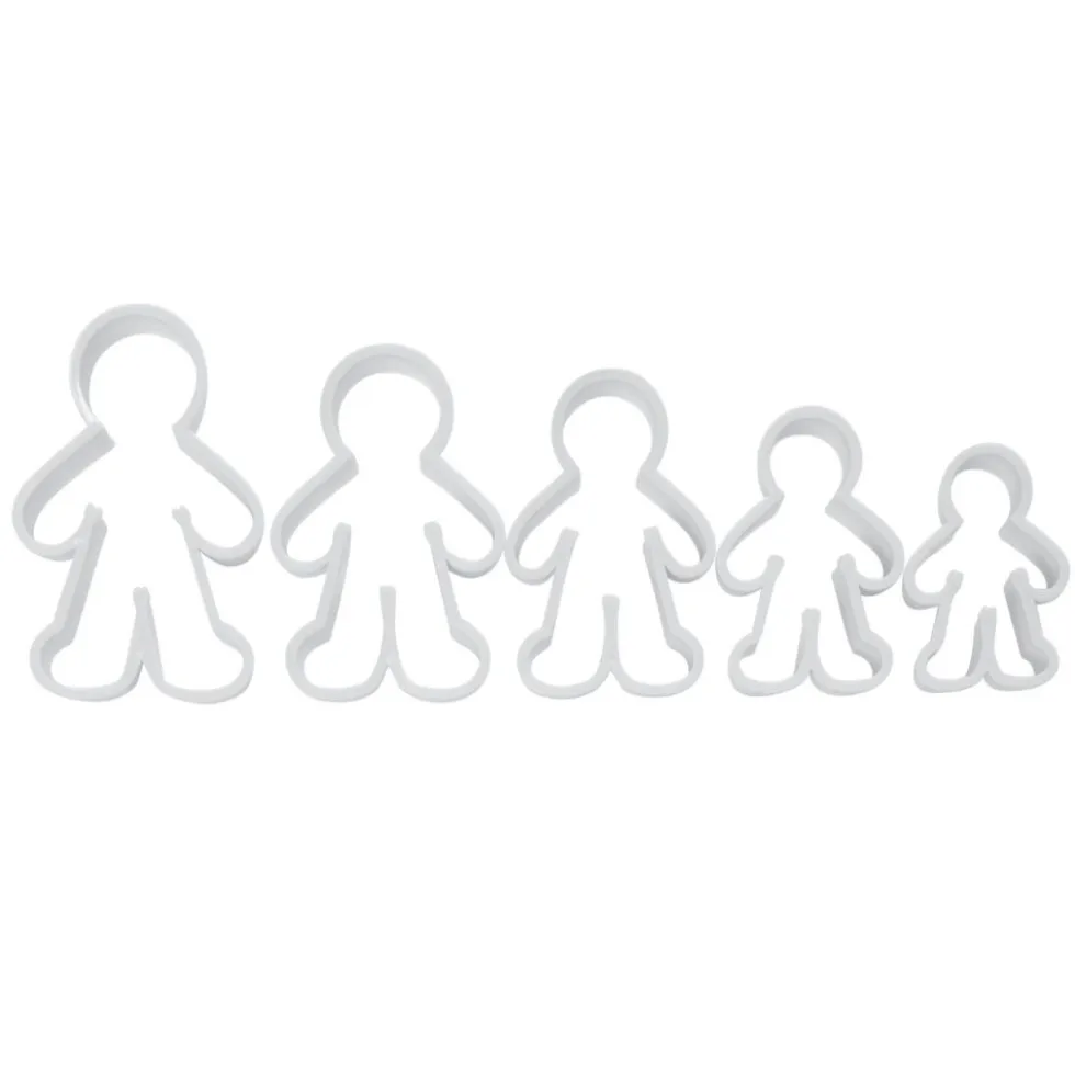 Colorations® People Shape Dough Cutters - Set of 5