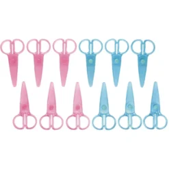 Colorations® Plastic "Won't Cut Hair" Scissors - Set of 12