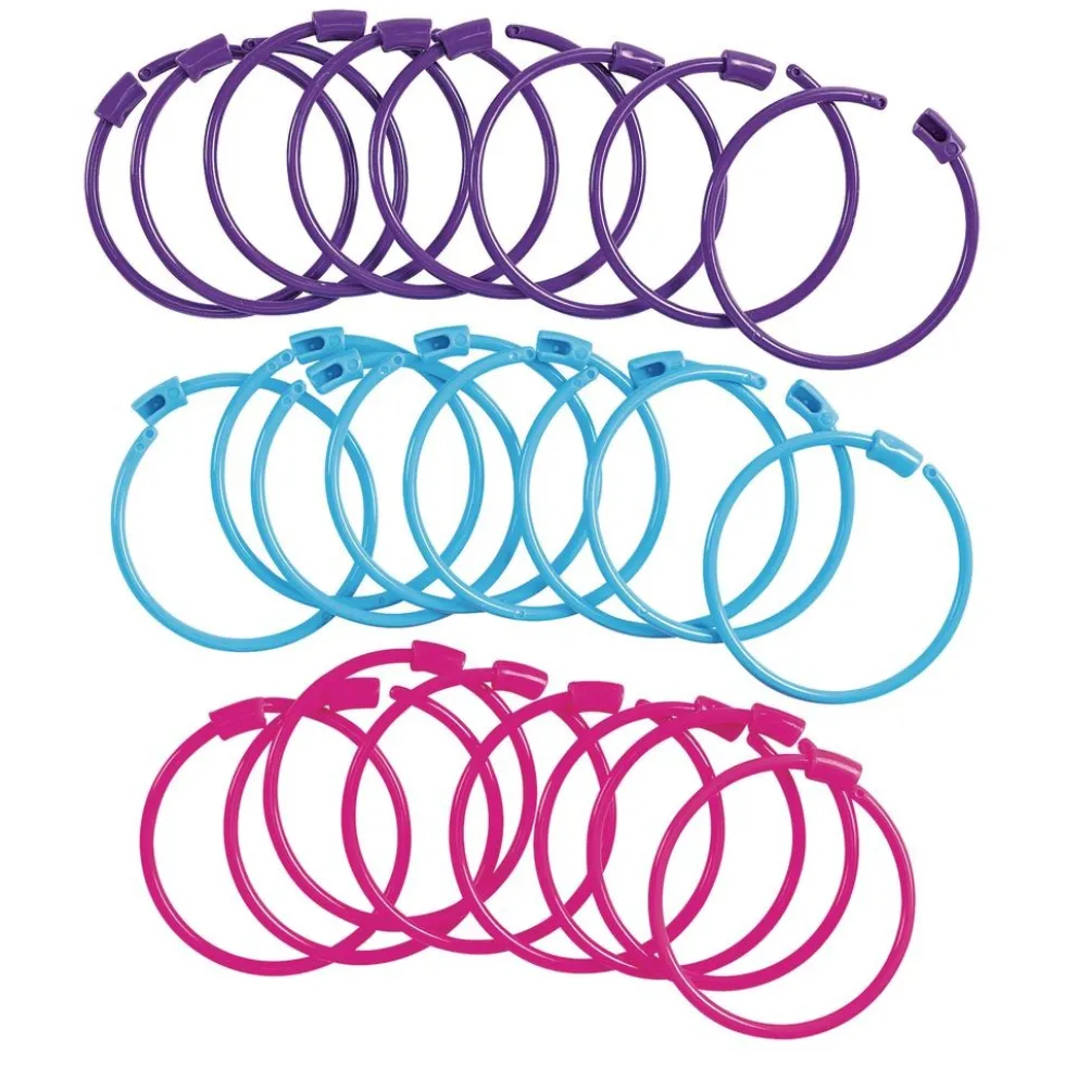 Colorations® Pony Bead Bracelets - Set of 24