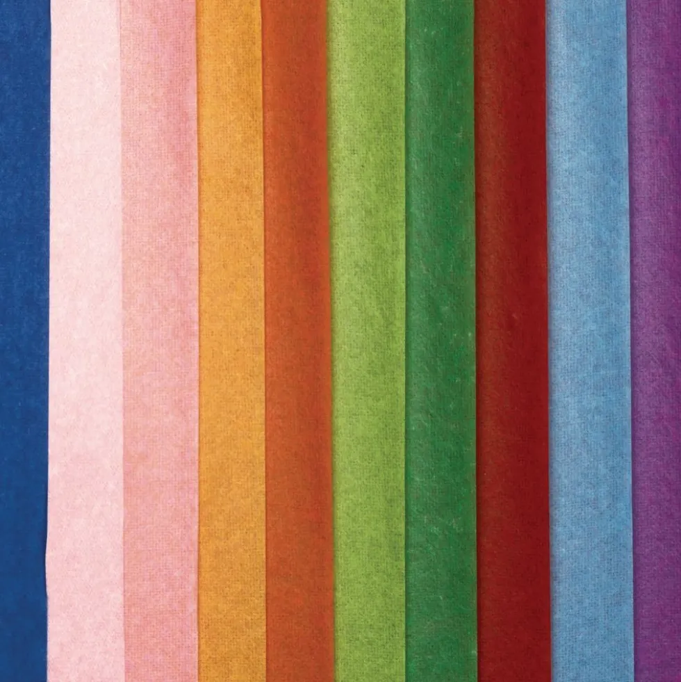 Colorations® Premium Art Tissue Paper - Bleeding, 50 Sheets, 10 Colors
