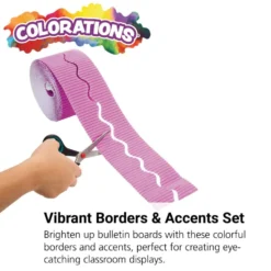 Colorations® Prima-Color™ Borders, Accent Colors - Set of 6