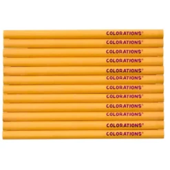 Colorations® Primary Pencils - Without Erasers, Set of 12