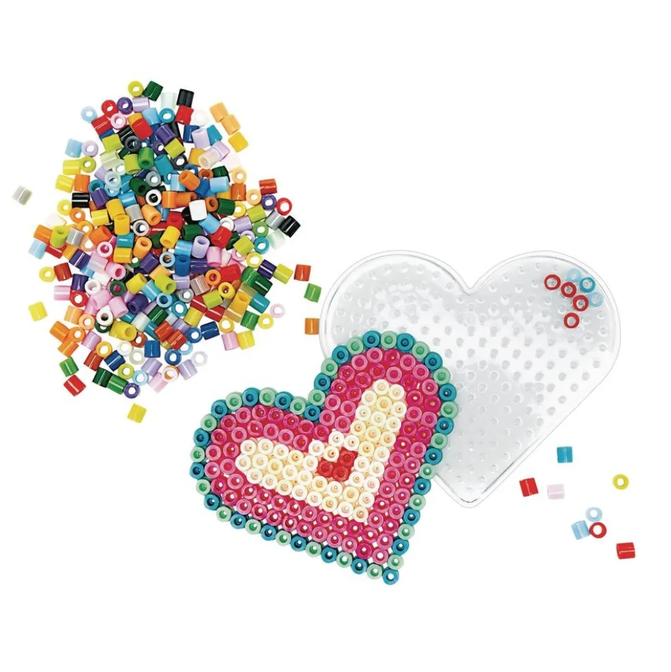 Colorations® Regular Fuse Beads & 6 Pegboards in a Bucket - 22,000 Beads