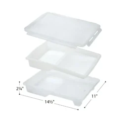 Colorations® Re-useable Paint Tray with Liner and Lid, 1pc