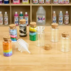 Colorations® Sand Art Bottles - Set of 48