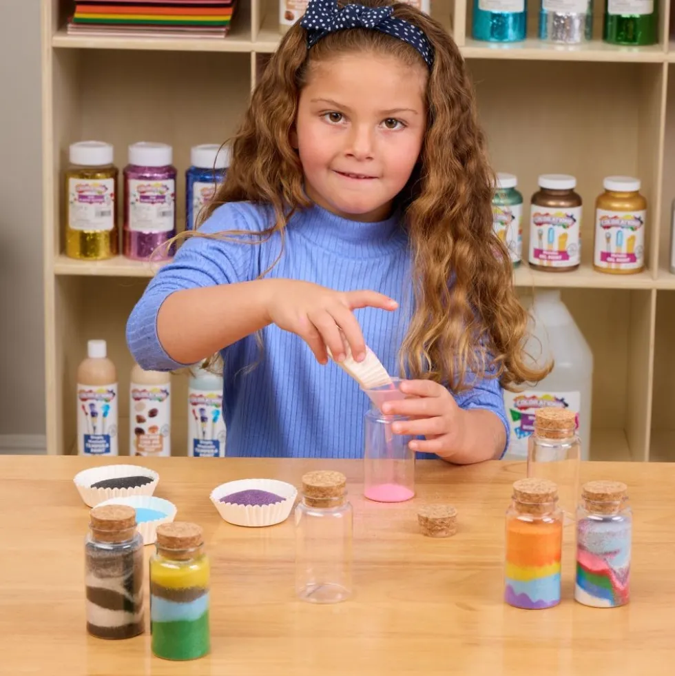 Colorations® Sand Art Bottles - Set of 12