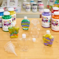 Colorations® Sand Art Kit- 24 Assorted Craft Bottles, 6 Sand Colors