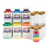 Colorations® Sand Art Kit- 36 Sand Art Bottles & 6 Craft Sand Colors