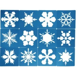 Colorations® Scratch Art Boards and Snowflake Stencils