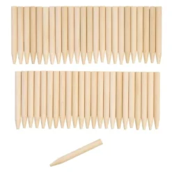 Colorations® Scratch Designs Jumbo Wooden Art Sticks - Set of 48