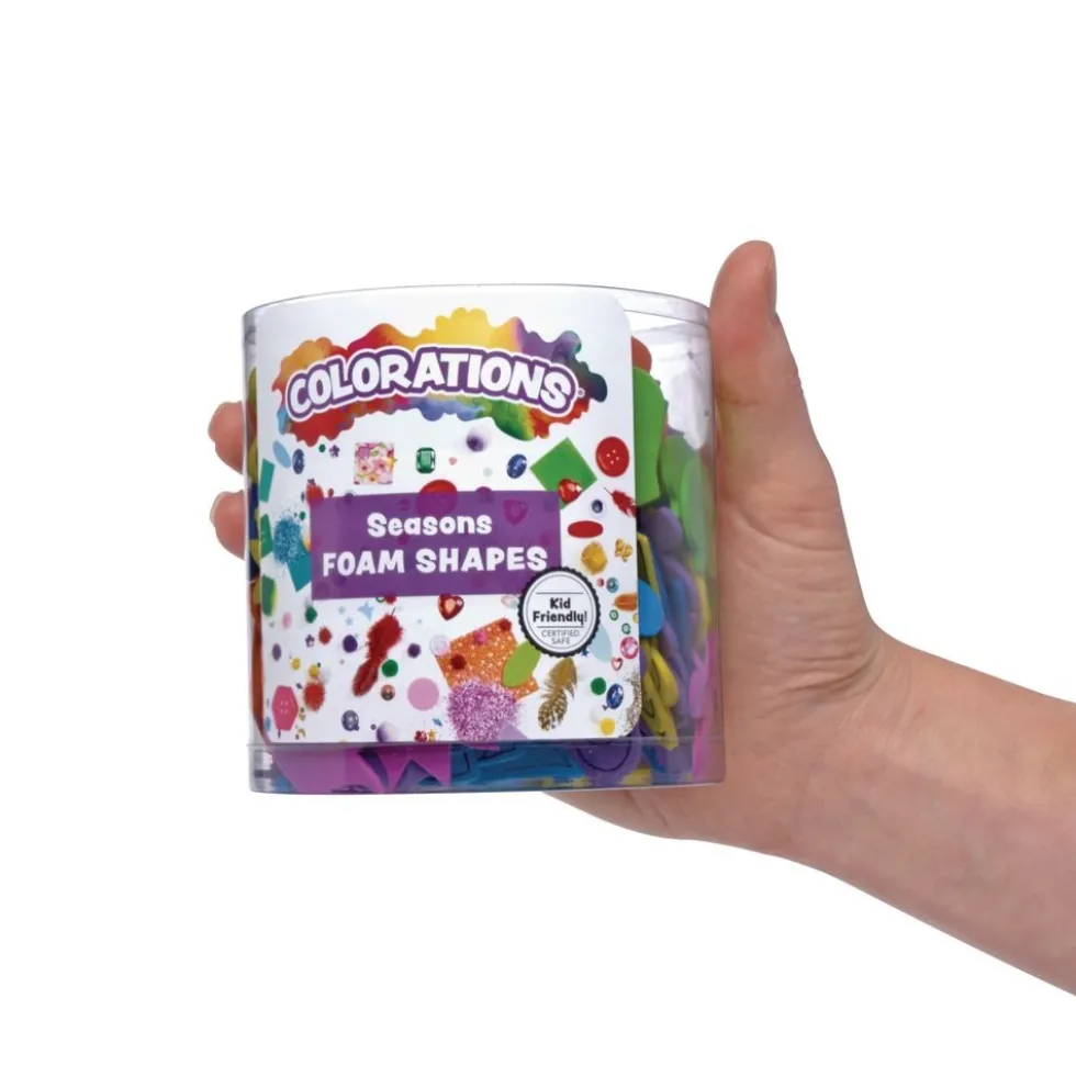 Colorations® Seasons Foam Shapes - Set of 4 Buckets