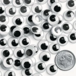 Colorations® Self-Adhesive Wiggly Eyes - 1,000 Pieces