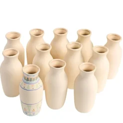 Colorations® Shamrock Ceramic Vase Art - Makes 12 Crafts