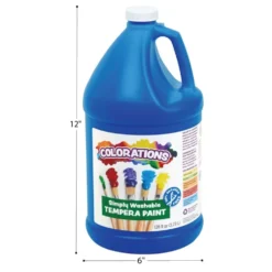Colorations® Simply Washable Tempera Paint Gallon - 6 Colors