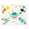 Colorations® Space Stencil Set - Set of 12